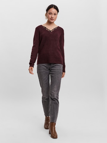 VERO MODA Sweater 'Iva' in Red