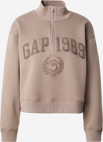 Sweat-shirt 'JAN' GAP en marron : devant