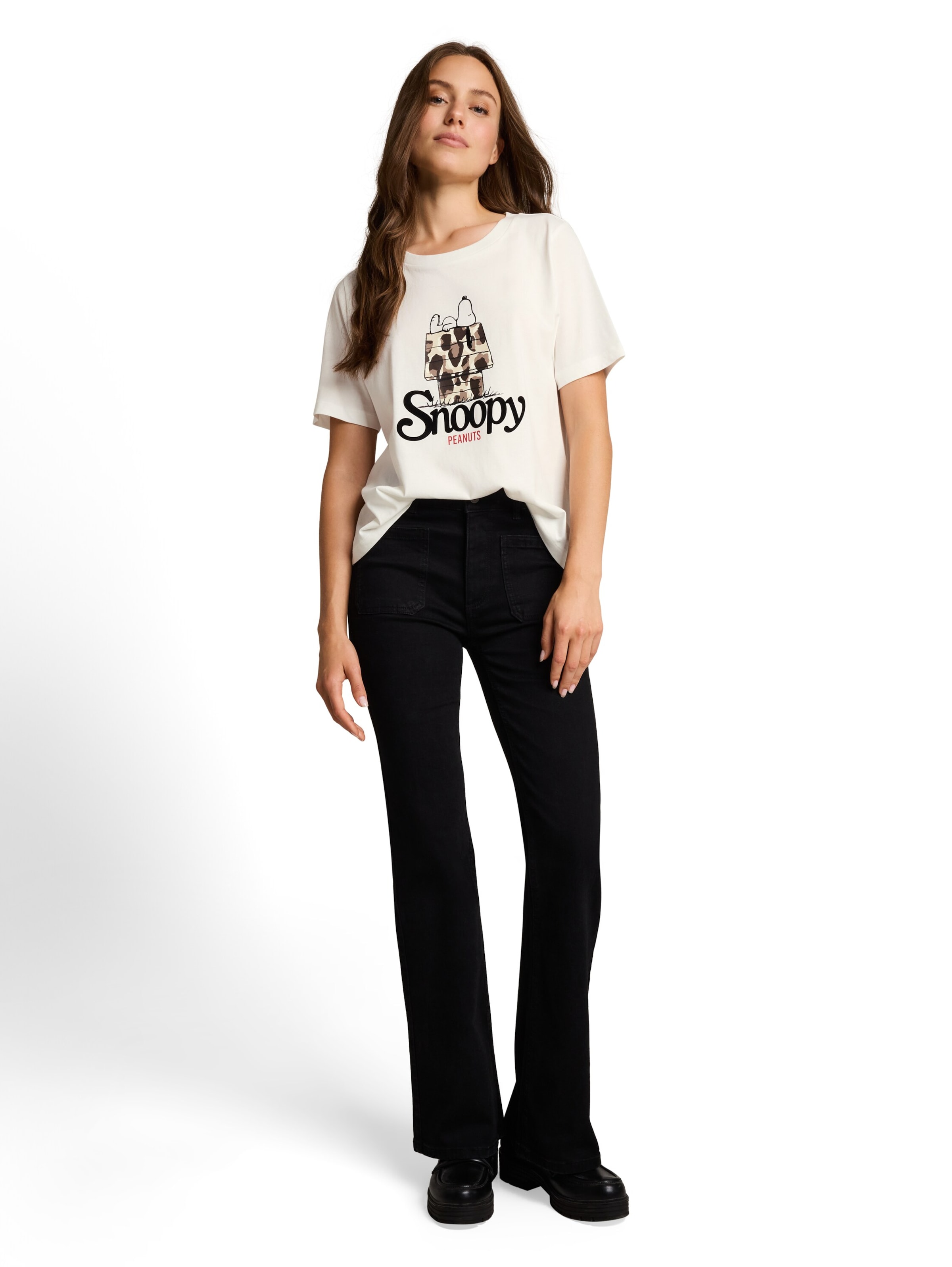 TOM TAILOR T-Shirt in Weiß