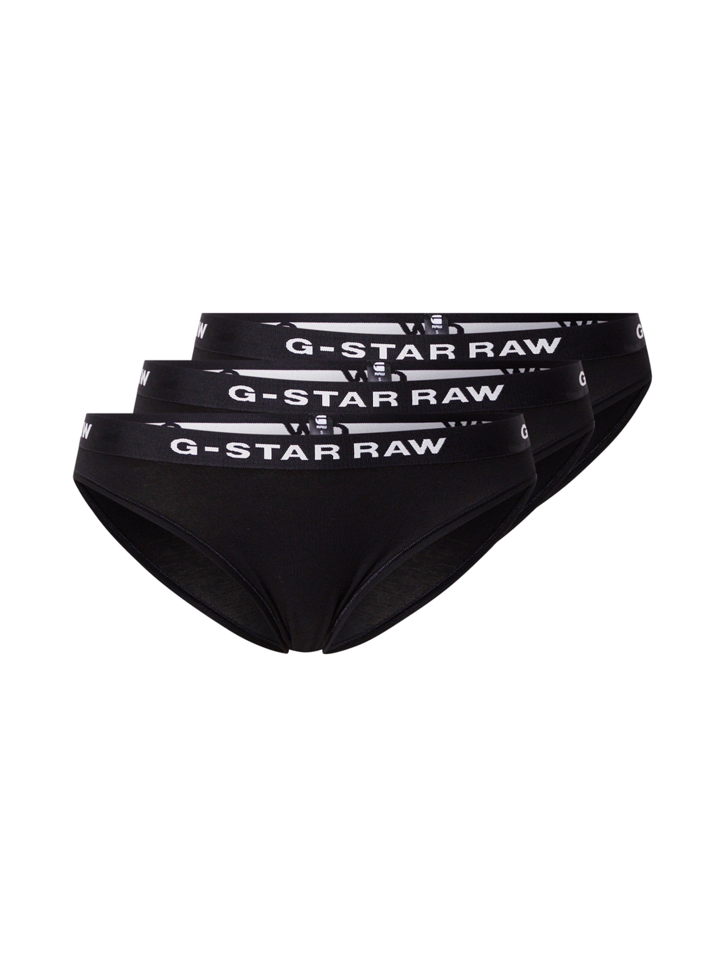 G-STAR Slip - fekete: elől