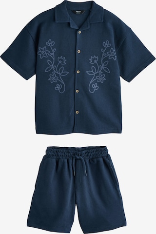 Next Set in Blau: Vorderseite