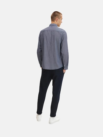 TOM TAILOR Regular Fit Hemd in Blau