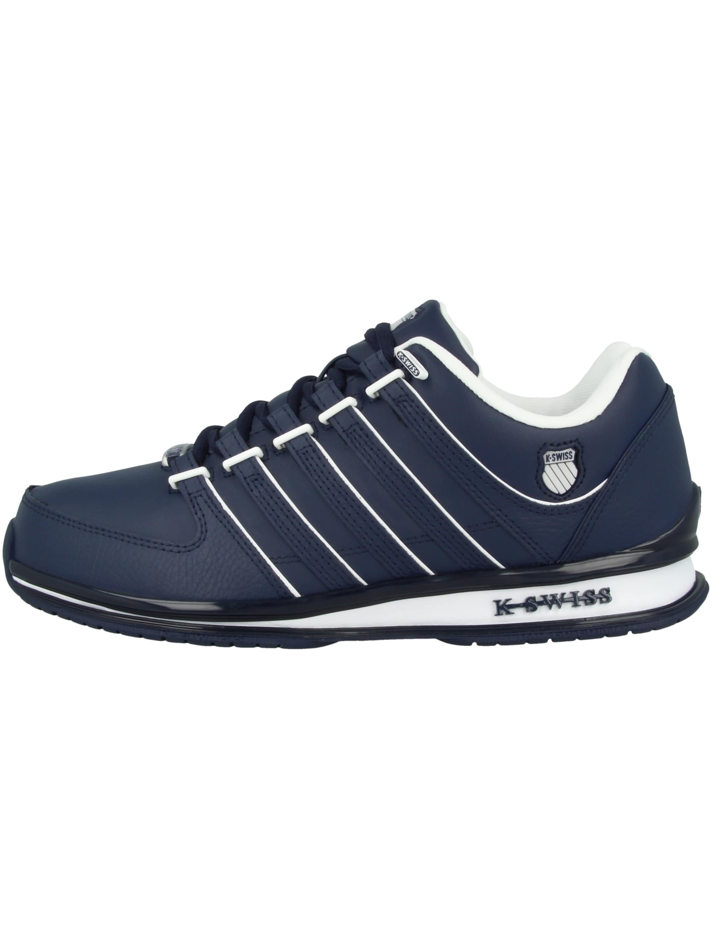 Sneaker bassa di K-SWISS in blu: frontale