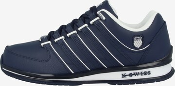 Baskets basses K-SWISS en bleu : devant