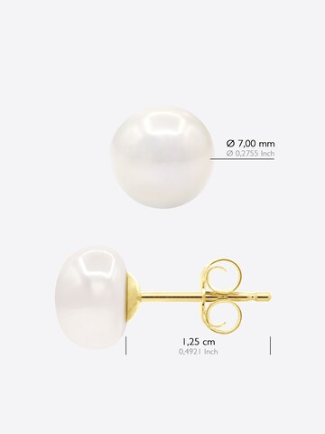 Boucles d'oreilles 'OPERA' Ateliers Saint Germain en jaune