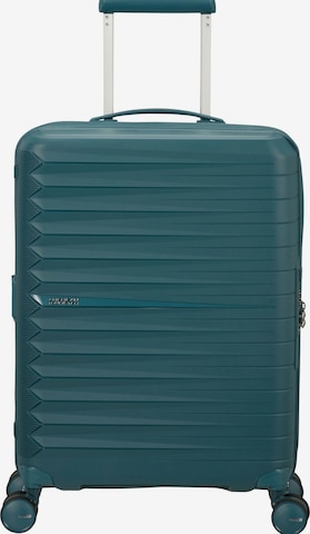 Valisette American Tourister en bleu : devant