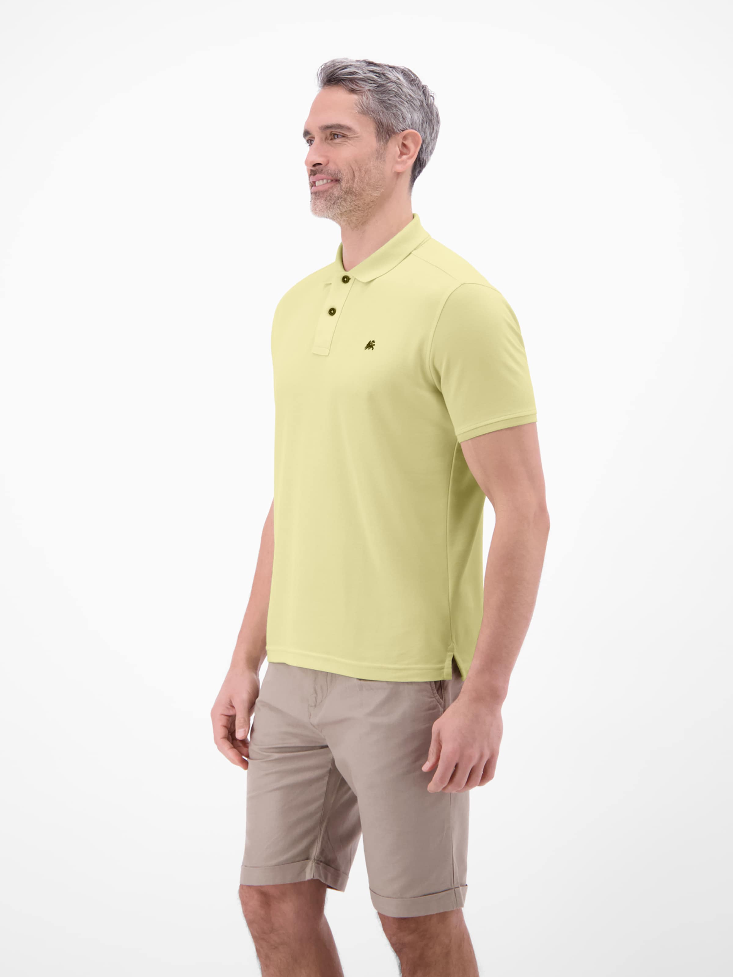 LERROS Poloshirt in Gelb