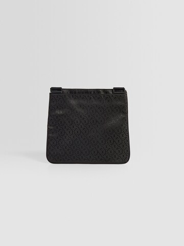 Sac à bandoulière Bershka en noir