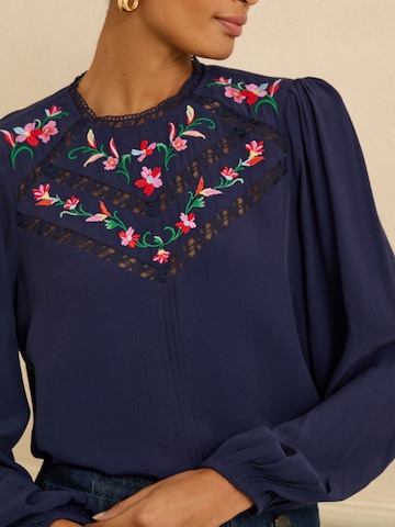 love & roses Bluza | modra barva