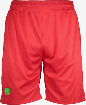KEEPERsport Regular Workout Pants in Red: front
