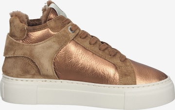 MAHONY High-Top Sneakers in Bronze