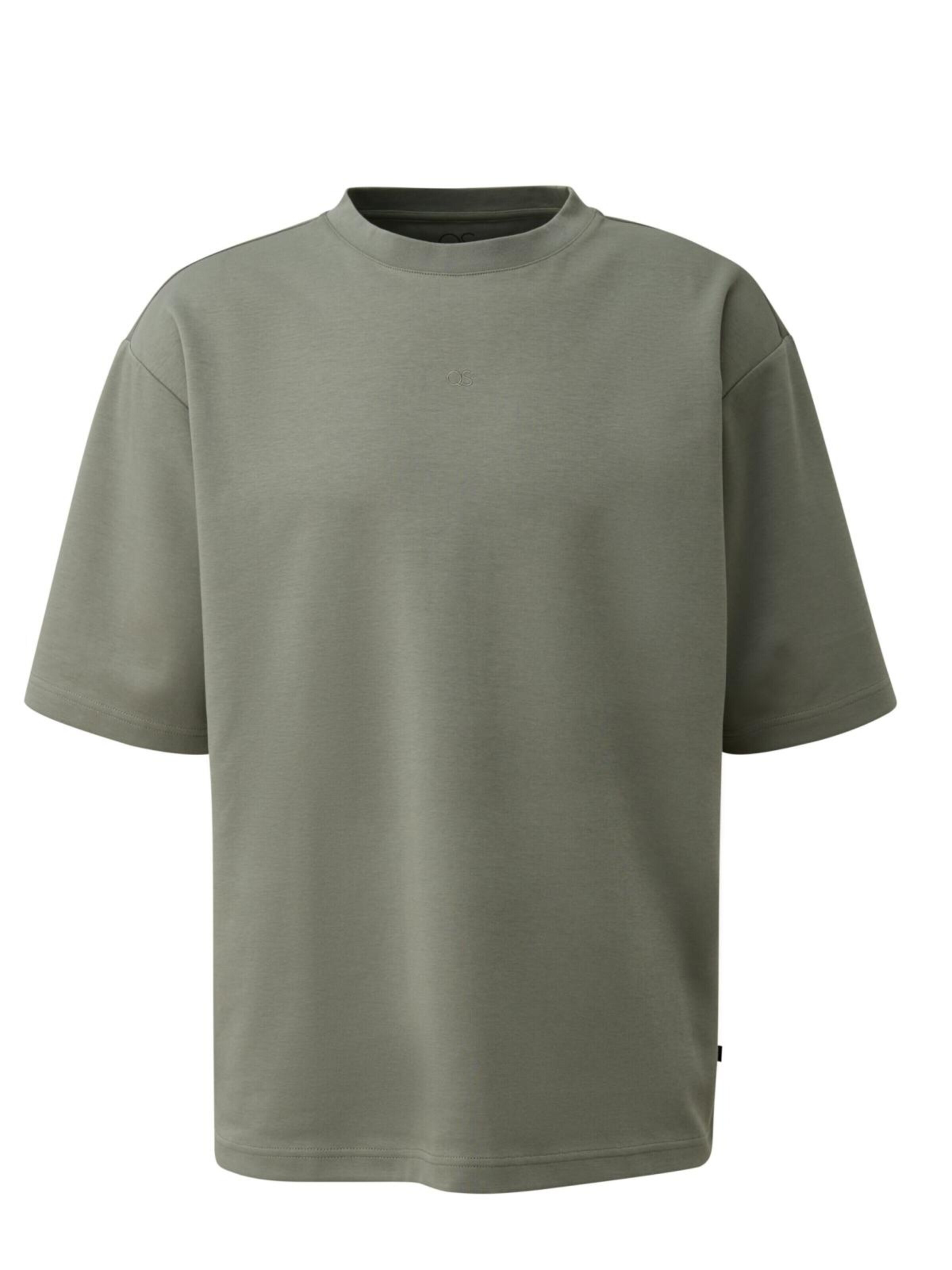 QS Shirt in Groen: voorkant