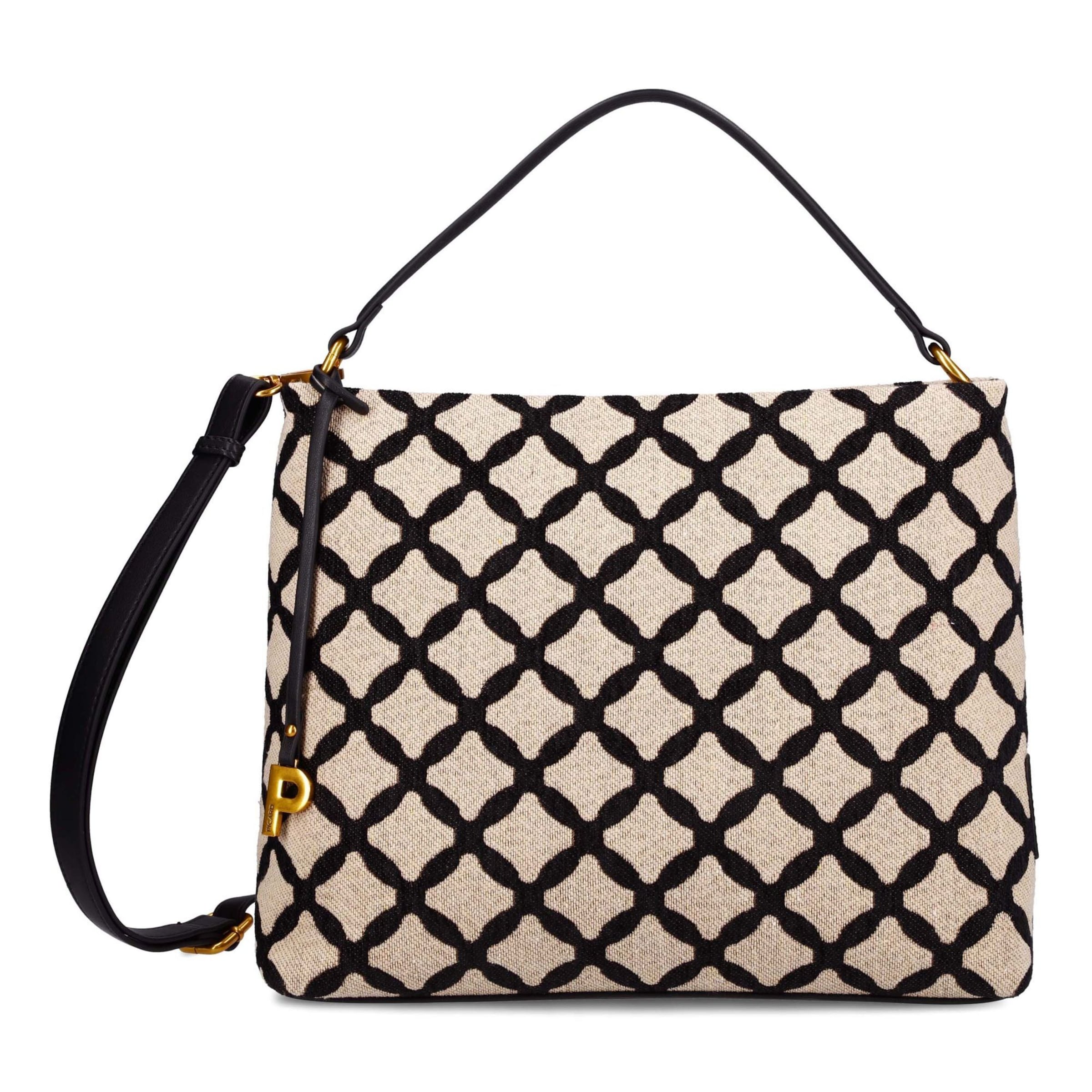 Picard Schultertasche 'Circulus' in Beige: Vorderseite