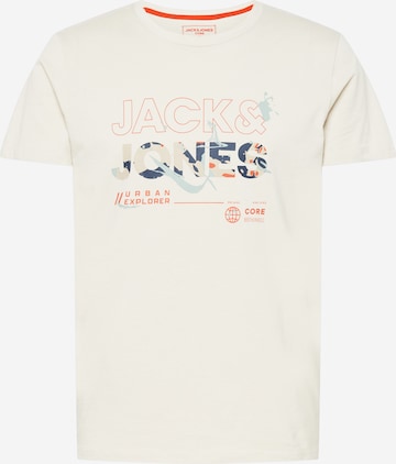 JACK & JONES Särk 'Game', värv valge: eest vaates