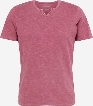 JACK & JONES Shirt 'Split' in Pink: front