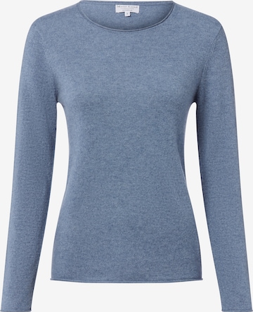Pull-over Marie Lund en bleu : devant