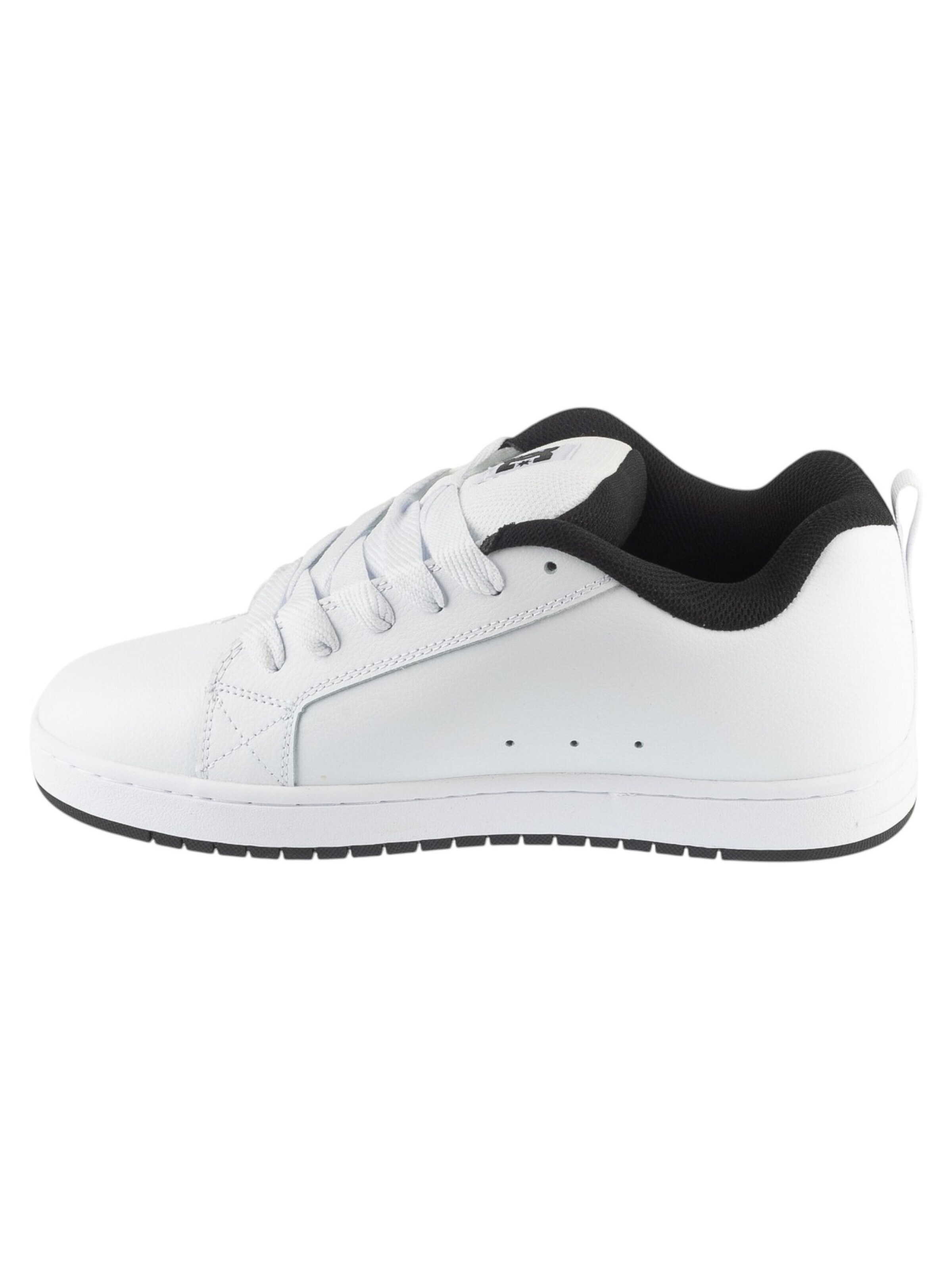 DC Shoes Platform trainers 'Court Graffik' in White