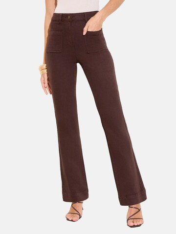 Friends Like These - Bootcut Vaquero en marrón: frente