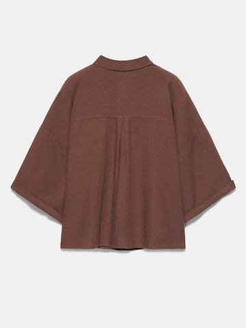 Pull&Bear Blúz 'PACIFIC' - barna