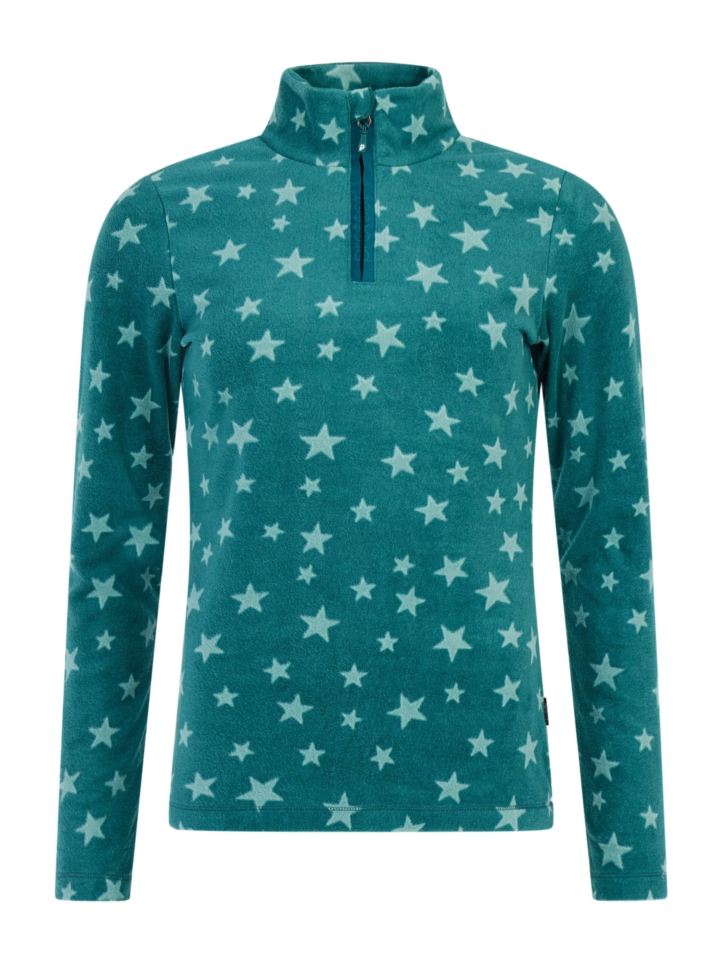 PROTEST Sports sweatshirt 'PRTRefuzzy' in Blue: front