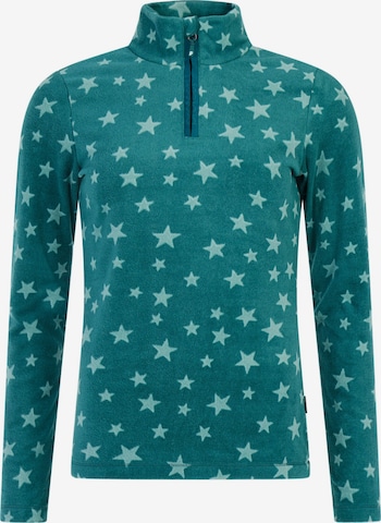 PROTEST Sports sweatshirt 'PRTRefuzzy' in Blue: front