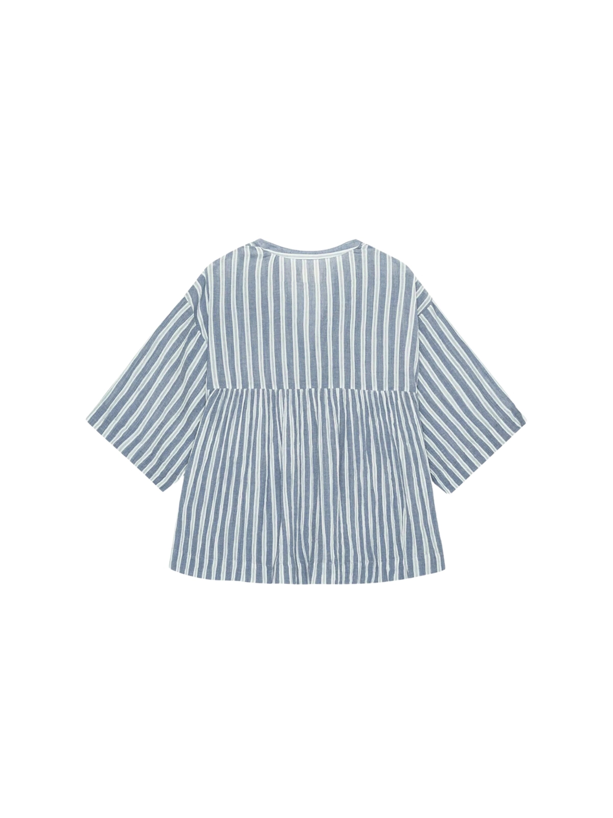 moshi moshi mind Bluse 'Simple' in Blau