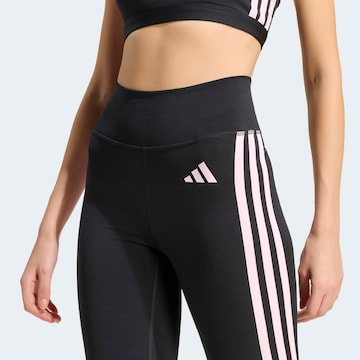 ADIDAS PERFORMANCE Skinny Sporthose 'Optime Essentials' in Schwarz