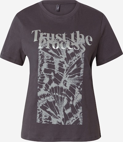 Marškinėliai 'ONLALLIE' iš ONLY, spalva – pilka / tamsiai pilka / juoda / sidabrinė, Prekių apžvalga