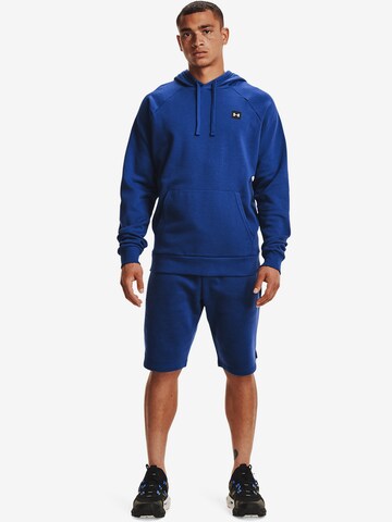 Regular fit Felpa sportiva 'Rival' di UNDER ARMOUR in blu