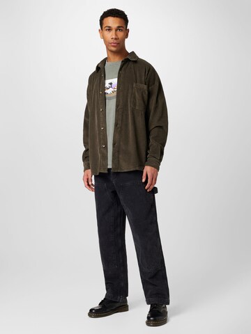 BDG Urban Outfitters Comfort Fit Hemd 'JUMBO' in Grün