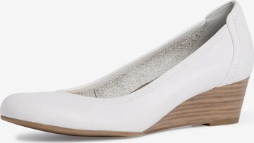 TAMARIS - Zapatos con plataforma en blanco: frente