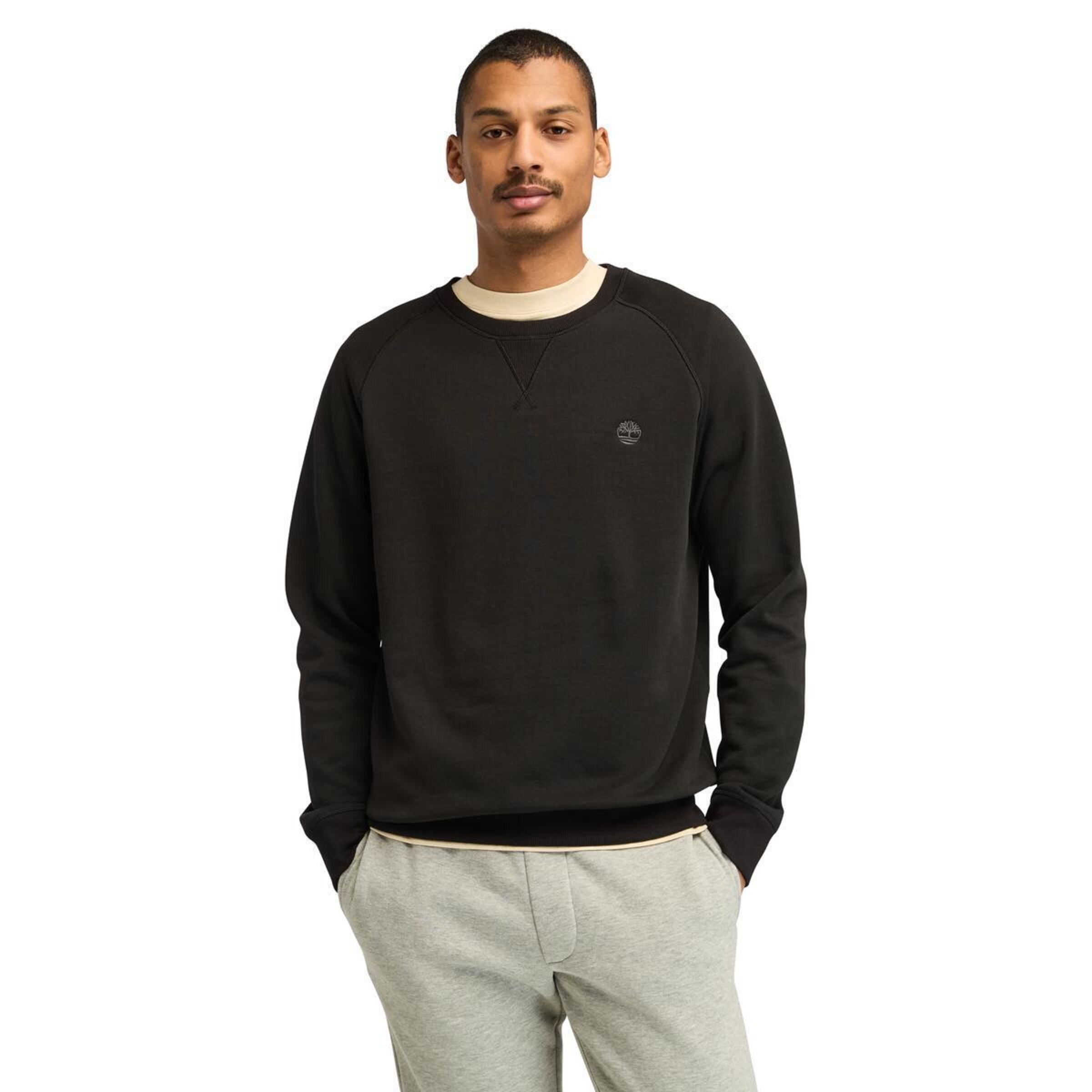 TIMBERLAND Sweatshirt in Schwarz: Vorderseite