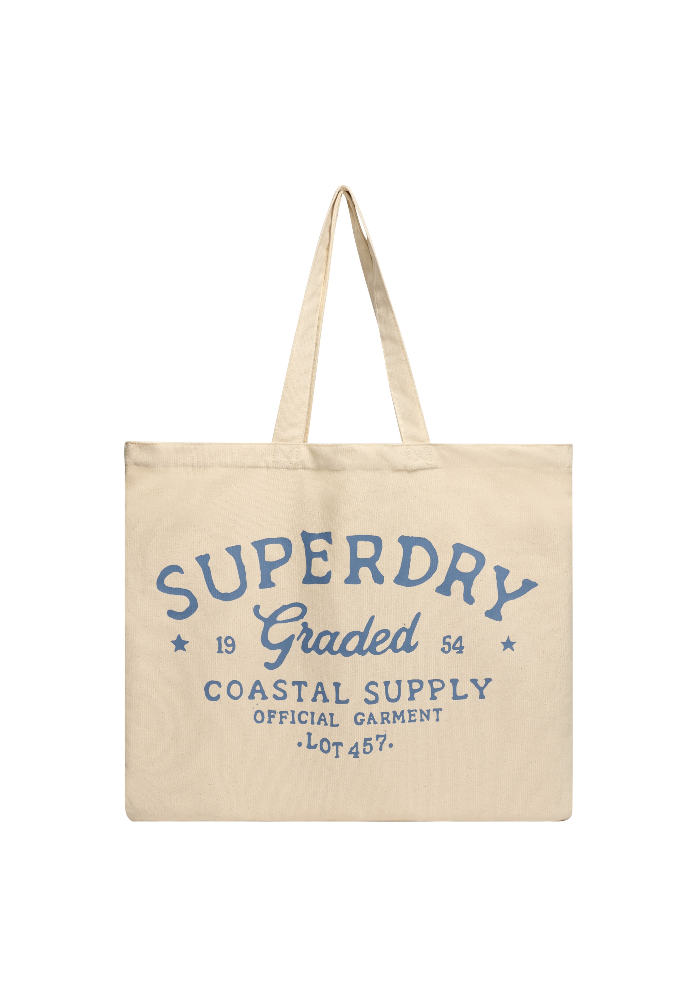 Superdry & Co Shopper in Bruin: voorkant