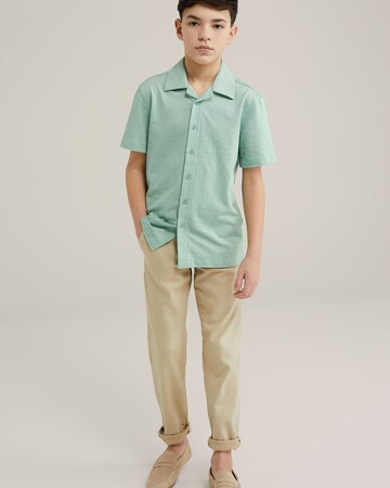 Coupe regular Chemise WE Fashion en vert