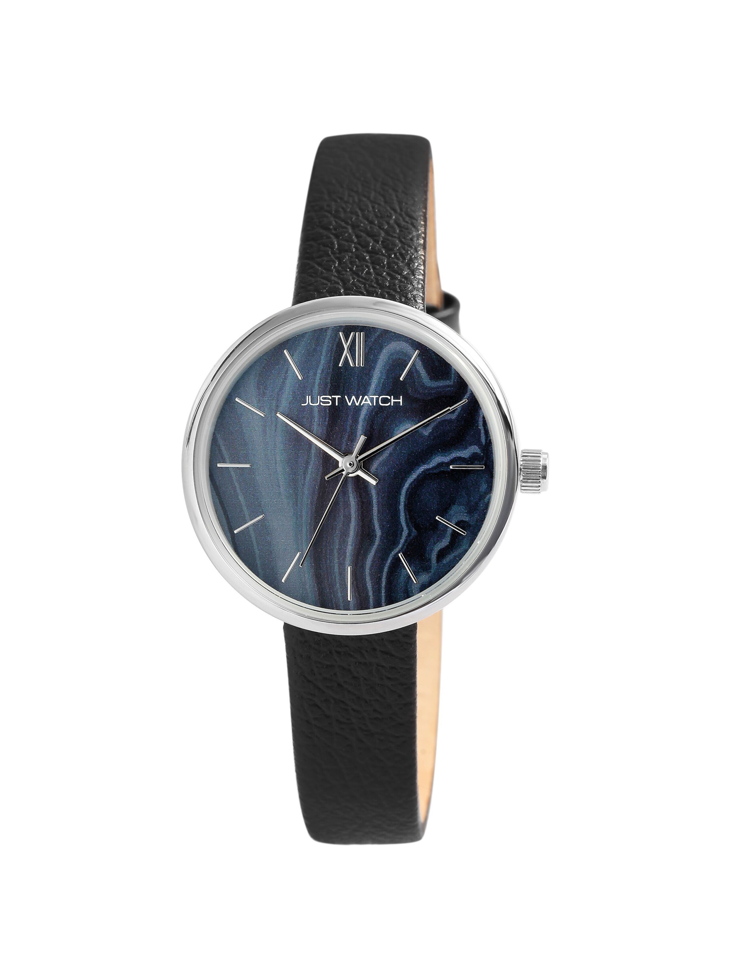 Just Watch Analoguhr 'Emilia, 3 ATM'‌ in Schwarz: Vorderseite