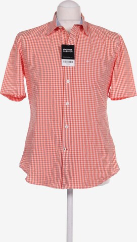 Dockers Button Up Shirt in M in Orange: front