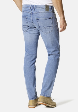 Coupe slim Jean Stooker Men en bleu