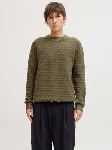 Pullover 'JPRBLASIMON' di Jack & Jones Premium in verde: frontale