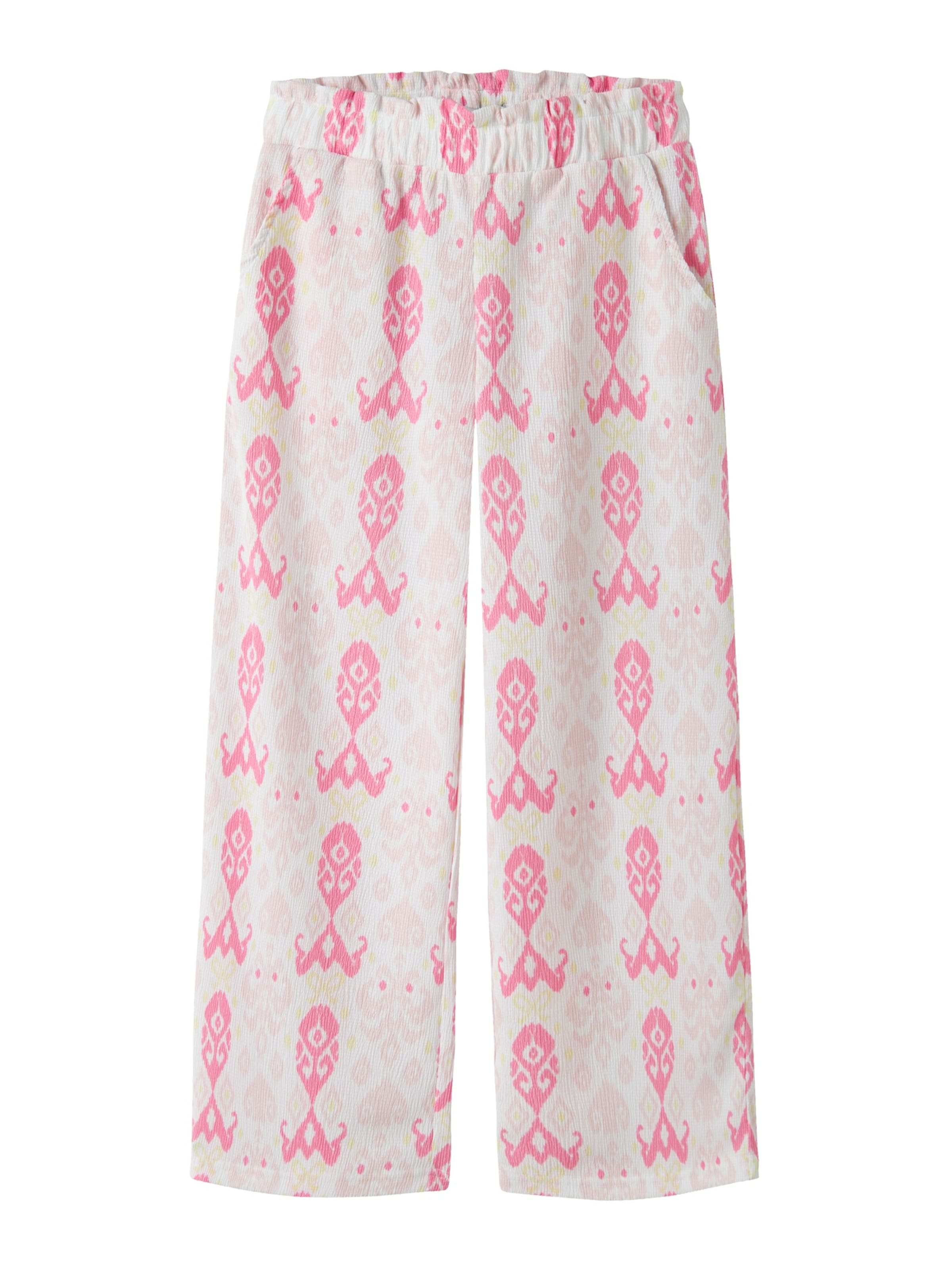 NAME IT Pants 'NKFJAMSA' in White: front
