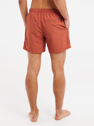 PROTEST Badeshorts 'FASTER' in Rot