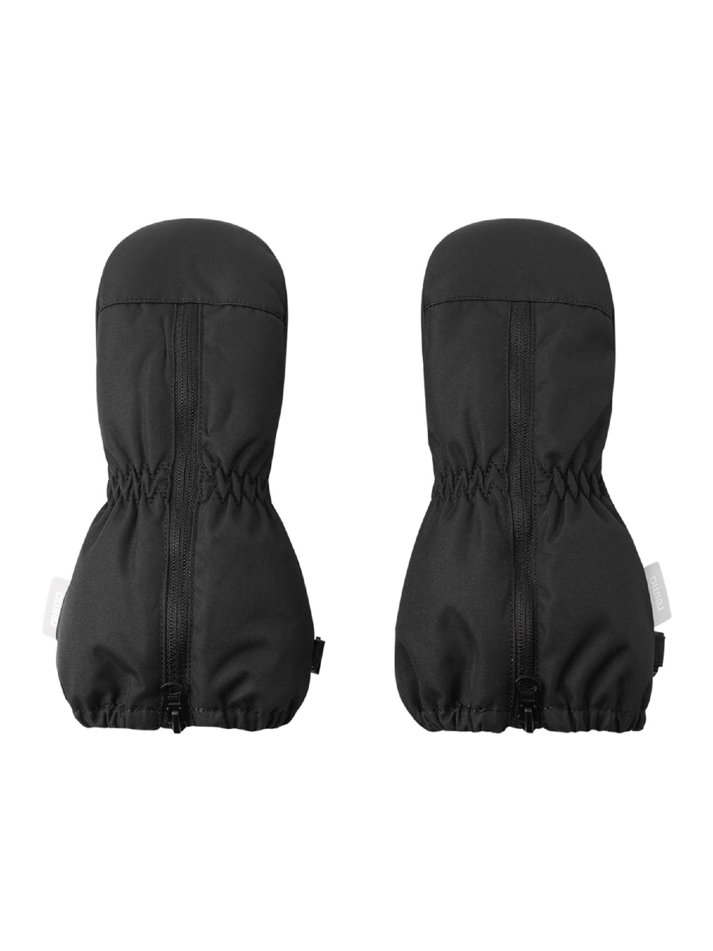 Reima Fäustlinge 'Tassuin' in Schwarz: Vorderseite