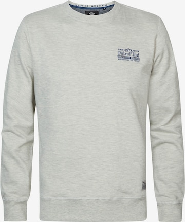 Petrol Industries Sweatshirt in Wit: voorkant