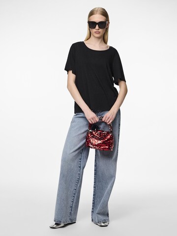 PIECES Shirt 'SYLVIE' in Schwarz