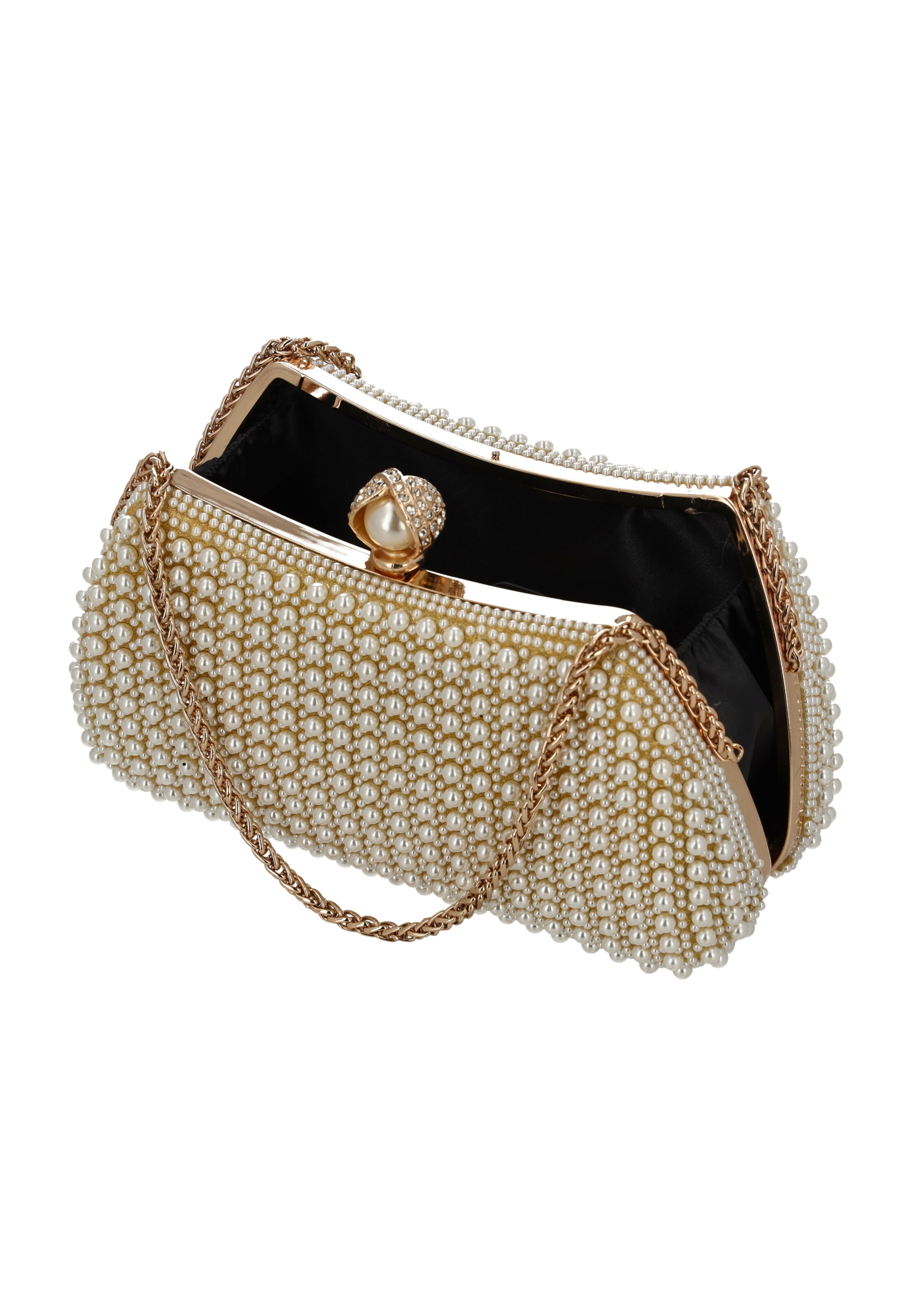 Pochette usha BLACK LABEL en or
