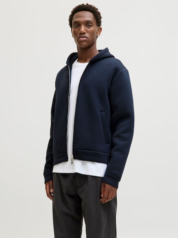 Giacca di felpa di JACK & JONES in blu: frontale