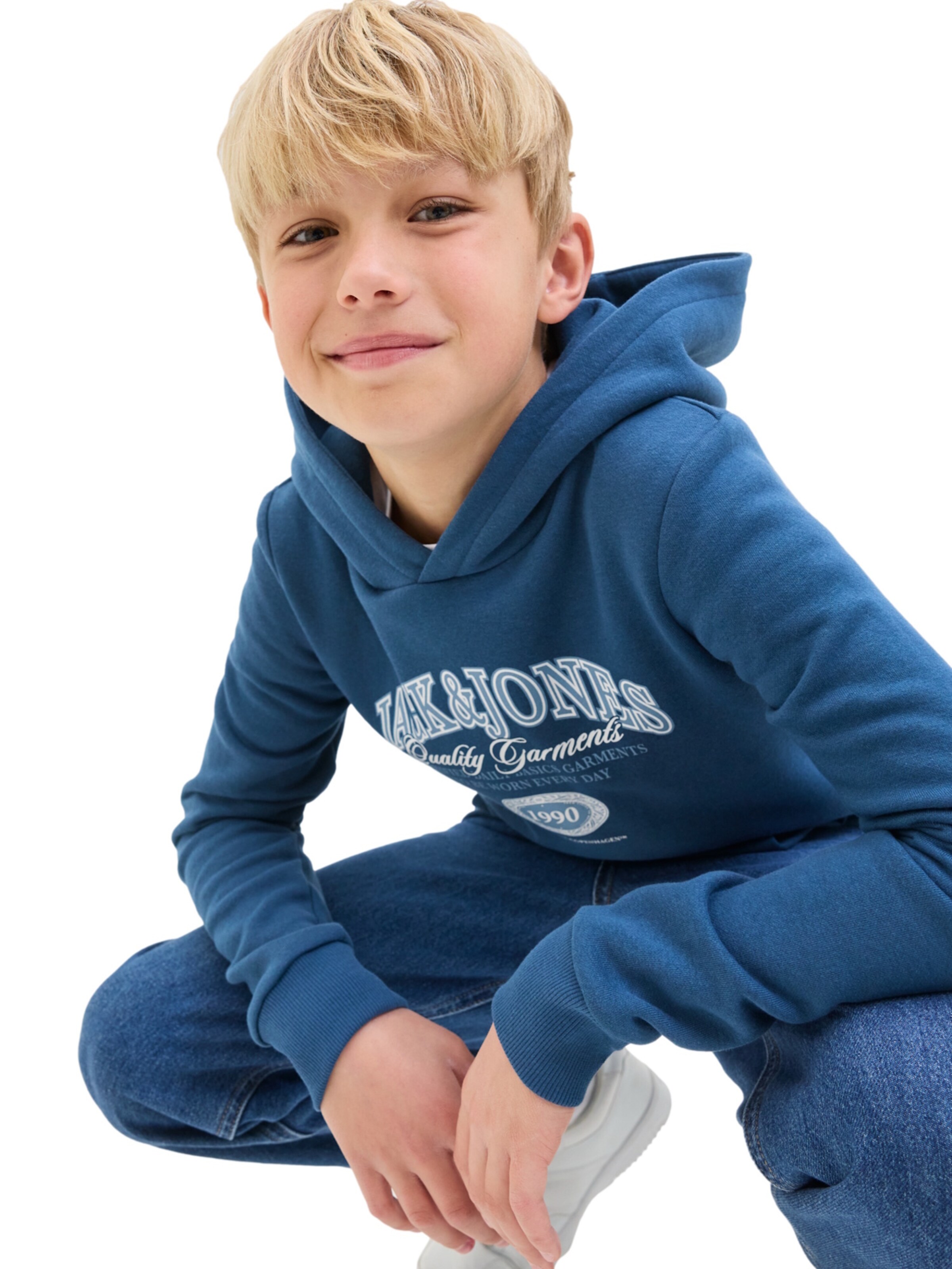 Jack & Jones Junior Sweatshirt 'Ari' in Blue