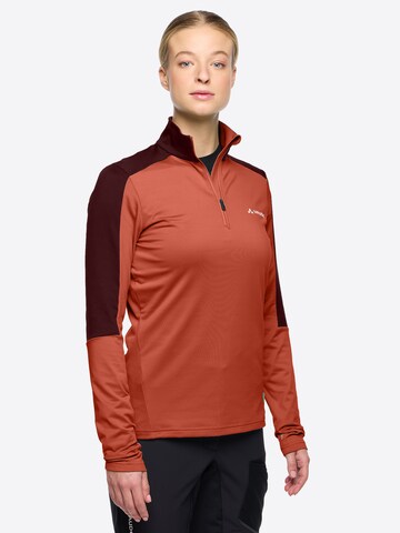 VAUDE Sports sweater in Red