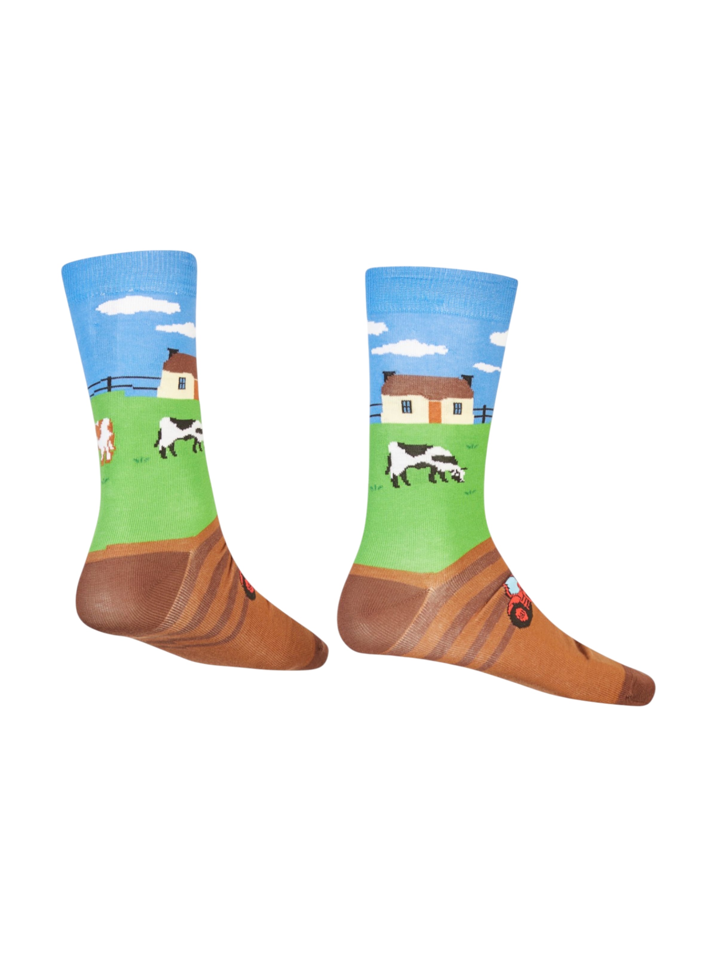 AbgeStrumpft Socks 'Traktor' in Green