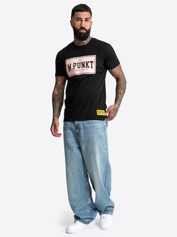 Tricou 'Mpunkt 03' de la Benlee pe negru