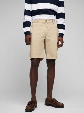 Regular Pantalon HECHTER PARIS en beige : devant